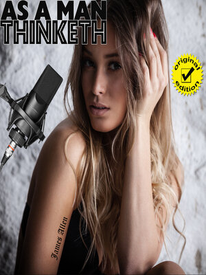 cover image of As a Man Thinketh--Original Edition